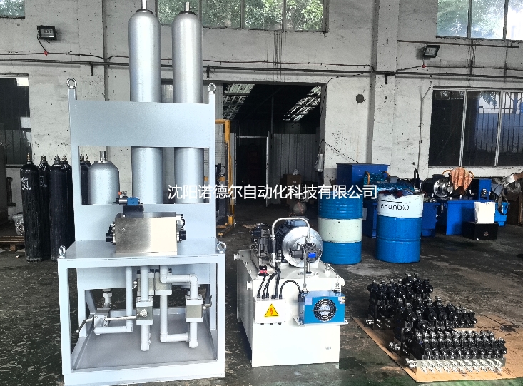汽車行業試驗機：輔機清洗機液壓系統
